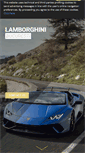 Mobile Screenshot of lamborghini-bucuresti.com